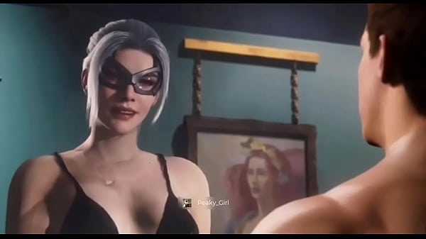 Marvel' Spider-man Black Cat Semi Nude Cutscenes