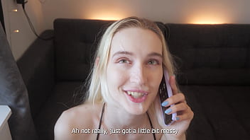 Cheating Wife Fucked By Friend While Talking On The Phone With Her Husband