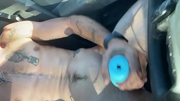 Stroking In Public - masturbation, horny, big-cock - Video 1428557