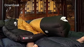 Humping North Face Gold Inferno -40 Down Bag. It Was The Best I_ve Ever Had!!!
