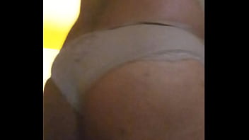 Loving Feel Of Sexy Panties And Bra