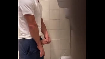 Spy In The Bathroom - spy, bath, pee, hetero, straight - Video 1246146