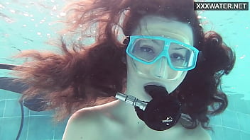 French Girl Emi Serene Swimming Nude