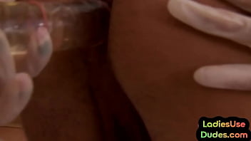 Femdom Pegging Cfnm Nurses Jerk Their Patient In 3some