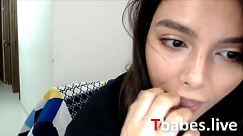 Skinny Cute Tranny Showing On Camera Her Nice Dickjerks Off