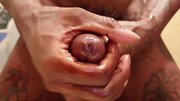 Big Hairy Dick Hallelujah Johnson Masturbating And Cumming