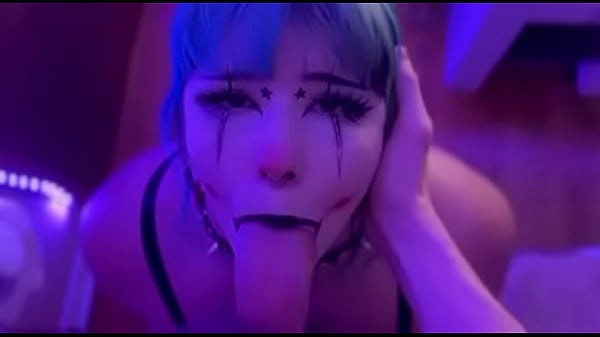 Clown Slut Throats Cock