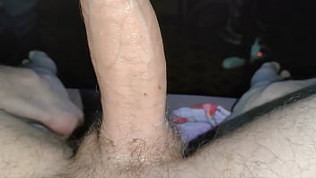 Solo Jerk Off My Big White Cock