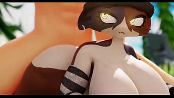 Sexy Cat Woman' Takes Big Cock Well