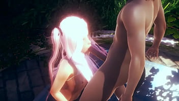 Two Sexy Hentai - Woman Having Sex In A Threesome - Japanese Asian Manga Anime Film Game Porn