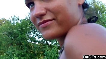 Dagfs - This Saucy Teen Just Loves Outdoor Sex Play