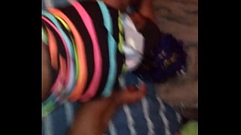 Freaky As Blu Hit Her From The Back