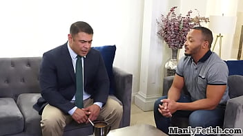 Ir Hunk Bareback Rides Cock Of His Mesmerized Colleague