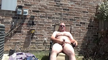 Jacking Off Outside In The Summer