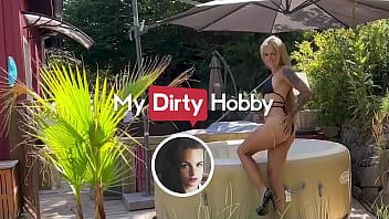 Petite Arya Laroca Spreads Her Legs Begs Her Bf To Fuck Her In The Middle Of The Neighborhood - My Dirty Hobby