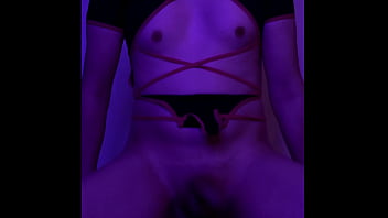 Trans-femme Rides Huge Horse Cock Dildo