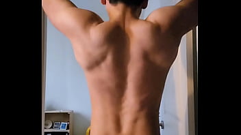 Working Out Naked Then Cummings In The Shower