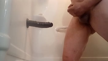 Cumming On My 8__ Dildo Before Trying It Out