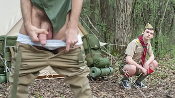 Scouts Went For The Hike And Banged