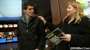 He Picks Up Massive Boobs Blonde Fatty For Sex