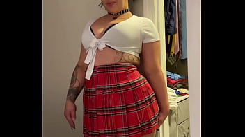 Slutty Dirty Talking Emo Chick With A Big Perfect Ass Gives Head, Gets On Top And Bounces On Her Man' Dick, Gets Pounded From Behind And Takes A Cumshot All Over Her Big Booty