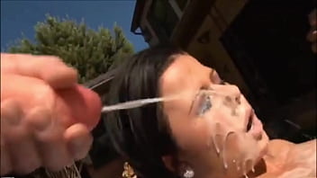 Non Stop Cumming Bukkake Facial Gangbang