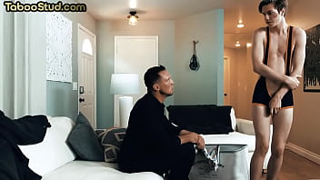 Skinny Bottom Twink Submissively Barebacked By Stepdad