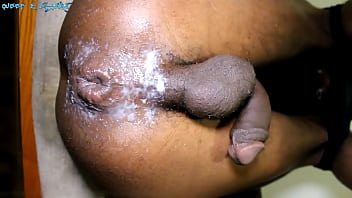 Sloppy Gaping Close Up Anal Training With Huge Dildo