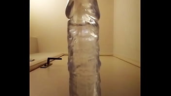 Moaning Gay With 9 Inch Dildo