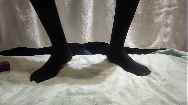 Follando Mi Ano Con Dildo De 25 Cm