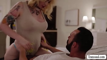 Bed Seller Analed By His Trans Customer