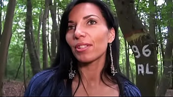 Gorgeous Dark Haired Milf Gets Analyzed And Facialized In A Somewhat Removed Location