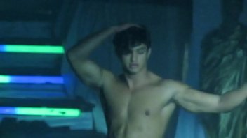 Handsome Brazilizn Stripper