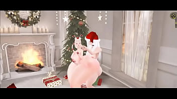 Le Doy A Mi Elfa Cachonda Leche Por Navidad