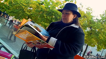 Picked Up Big Booty Fatty Sucks And Rides Huge Dick