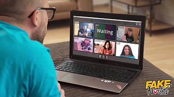 Fake Hostel - College Student Shamed When Classmates Catch Him Masturbating On An Online Class - But He Then Gets Lucky And Creampies His Super Hot Best Friend Teen