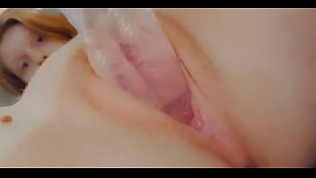 Redhead Redbaby999 Fucks Herself With Clear Dildo