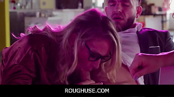 Roughuse -watching His Office Crush Being Free Used