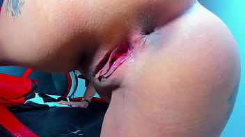 Many Saliva In My Big Tits