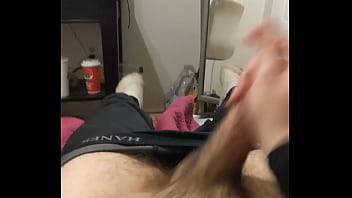 Dirty Boy Jerks Off All Over Himself