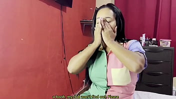 Stepmother Says: _ My Pussy Is Just For Your Father, Don_t Touch It!_ English Subtitles