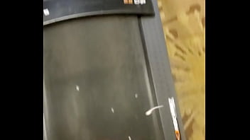 Cumshot In Hotel Workout Room With My Bbc