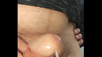 Otra Del Osito En El Baño...preparando La Verga Para Deslecharse..