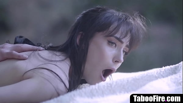 Brunette Teen Anal Fucked By Boyfriend' Stepdad Outdoors