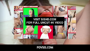 Povsis - My Stepsister Is So Hot As She Rides My Dick Over The Table