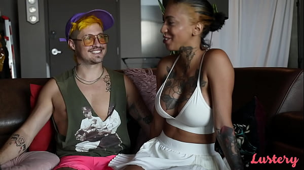 Amateur Alt-girl Loves His Huge Dick | Lustery