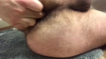 Teasing My Ass Then Going In My With Dildo