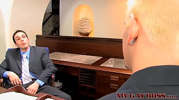 Blond Jock Austin Lucas Is Seduced By His Boss Joey Perelli