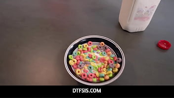 Dtfsis - Shoving Fingers Cock In Stepsister' Pussy And Mouth