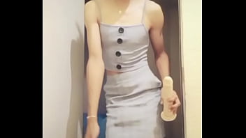 Colegiala Flaquita Traviesa Con Dildo